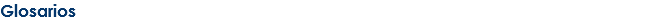 Glosarios